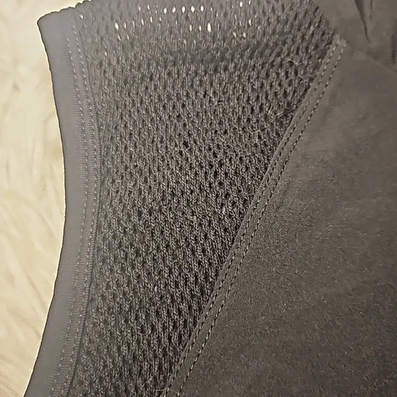 Fabletics Alana Mixed-Media Mini Dress – Size Large - Picture 7 of 8